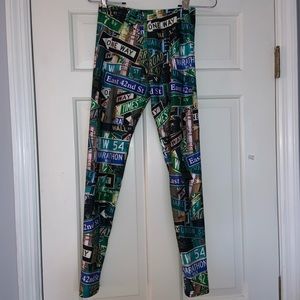 Zara Terez Girls Street Sign Leggings